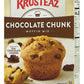 Krusteaz Chocolate Chunk Muffin Mix - No Artificial Flavors/Preservatives - 18.25 OZ Box (Pack of 6)
