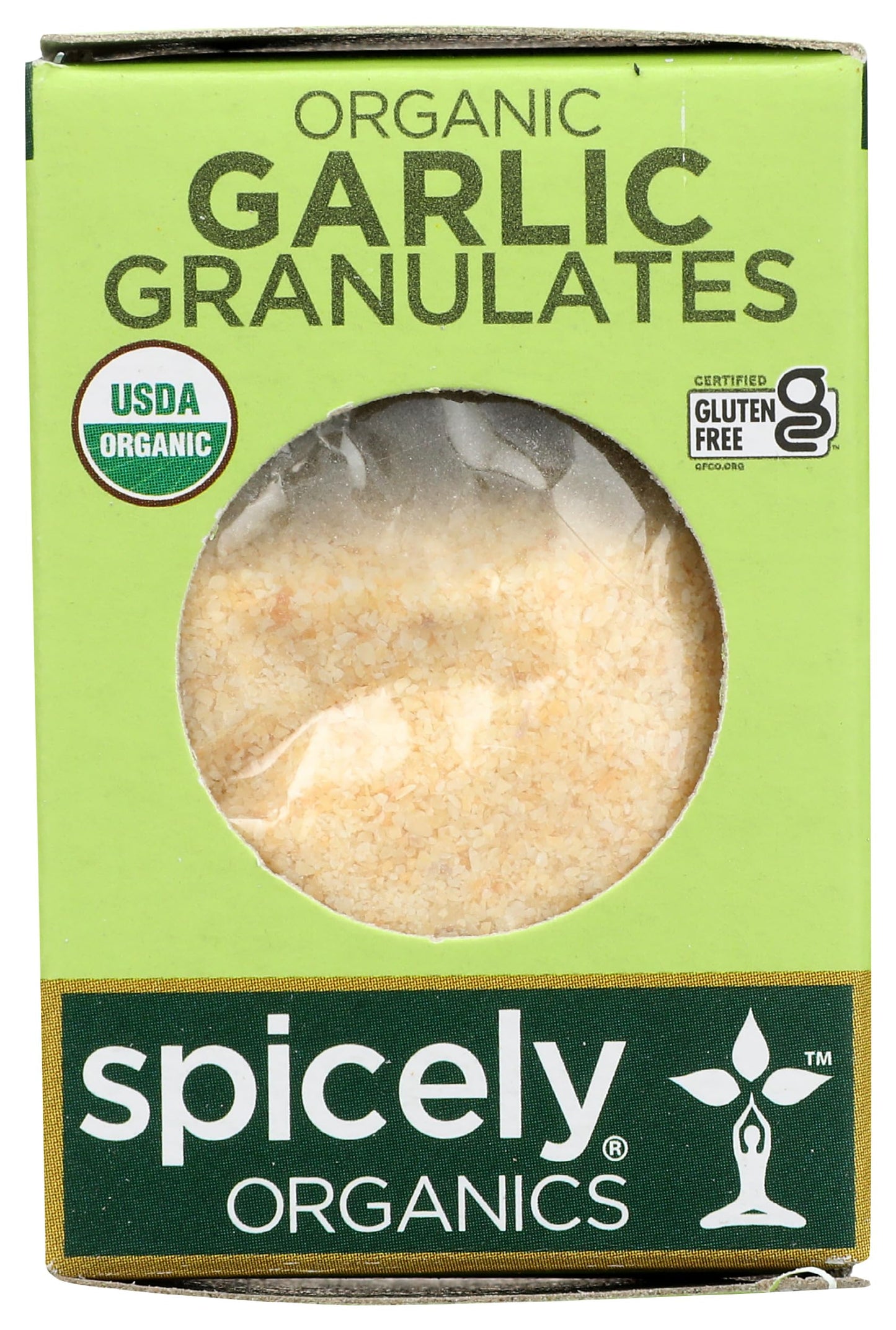 Spicely Organic Garlic Granulates 0.45 Oz Certified Gluten Free