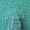 Confect Mint Green Pearls & Jimmies | Sprinkles for Cakes & Cupcakes Decoration | Bottle Frosted Mint Green Sprinkles | Vegan, G