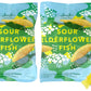 Bon Bon Swedish Candy Vegan Candy, Sour Gummy Candy from Sweden (Pack of 2) (Sour Elderflower Fish)