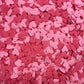 Red Pink Hearts Sprinkles Cupcake Cake Decoration Cake Cookie Icecream Donut 3.4Oz