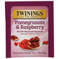 Twinings Pomegranate & Raspberry Herbal Tea, 20 Count (Pack of 6), Naturally Caffeine-Free, Individually Wrapped Bags
