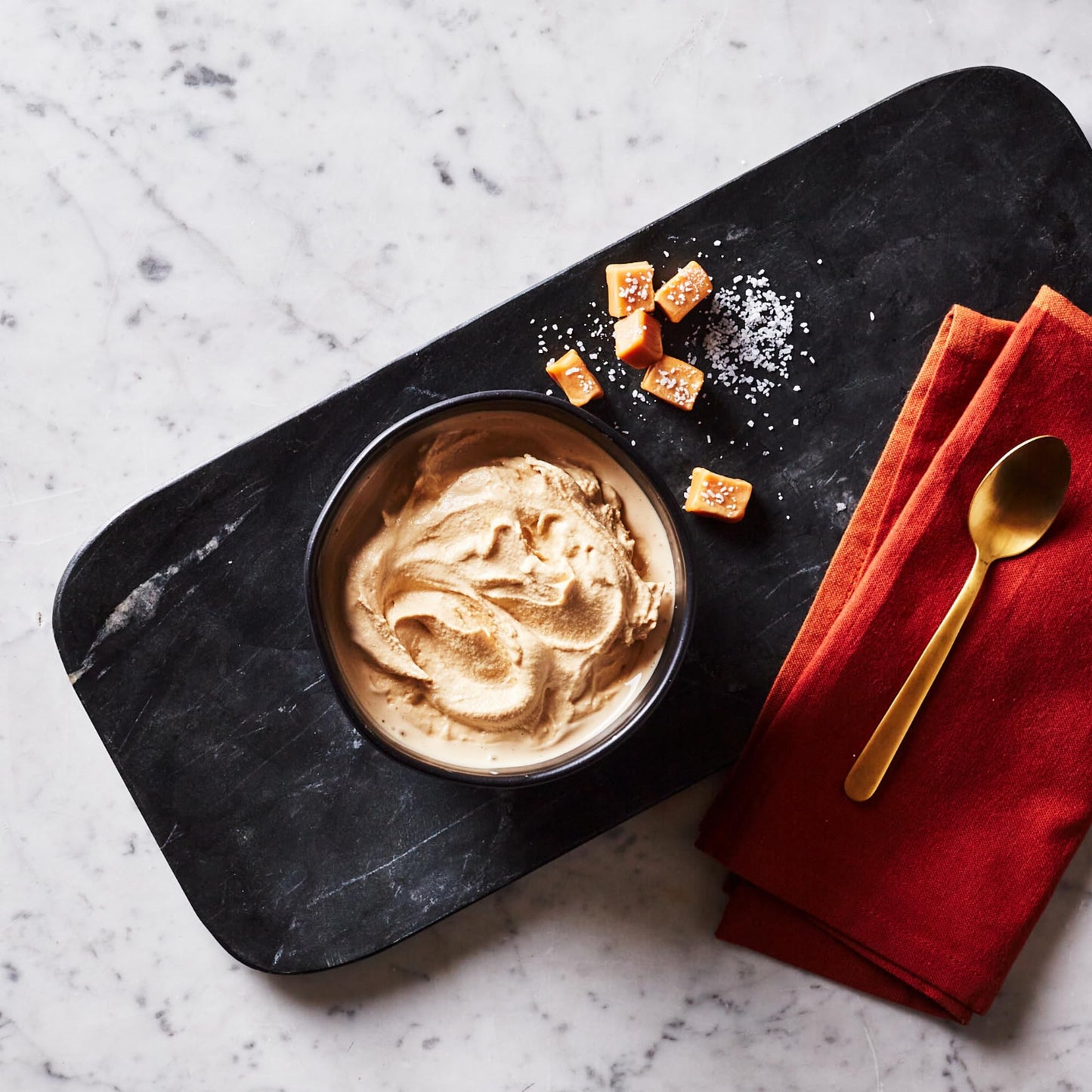 Franzese Salted Caramel Gelato Mix | Imported From Italy | Enjoy A Homemade Treat In Minutes | Easy To Use, Just Add Milk & It'S