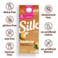 Silk Cashew Milk, Unsweetened, Dairy-Free, Vegan, Non-Gmo Project Verified, Half Gallon, 64 Fl Oz