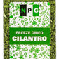 NPG Freeze-Dried Cilantro Leaves 3 Oz, Fresh Dehydrated Coriander Flakes, Dhania Leaves, Lime Seasoning, Mexican Spices, Perfect