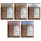 Double Donut Coffee Gourmet Hot Chocolate Variety Pack, 30 Count, Includes Classic, White Chocolate, Raspberry, Caramel, Pumpkin, Vanilla, Peppermint