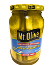 Mt. Olive Pickles - Bread & Butter Sandwich Stuffers Fresh Pack No Sugar Added 16 Oz Jar