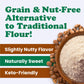 Food to Live Organic Tigernut Flour, 7 Pounds - Nut-Free, High Fiber, Low Carb, Ideal for Baking and Smoothies, Keto and Vegan F