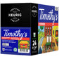 Timothy'S, Rainforest Espresso, Single-Serve Keurig K-Cup Pods, Dark Roast Coffee, 96 Count (4 Boxes Of 24 Pods)