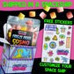 Space Age Snacks Premium Freeze Dried Candy - Cosmo Cubes, 5 Ounce Pack, Gourmet   Shipped in Protective Box