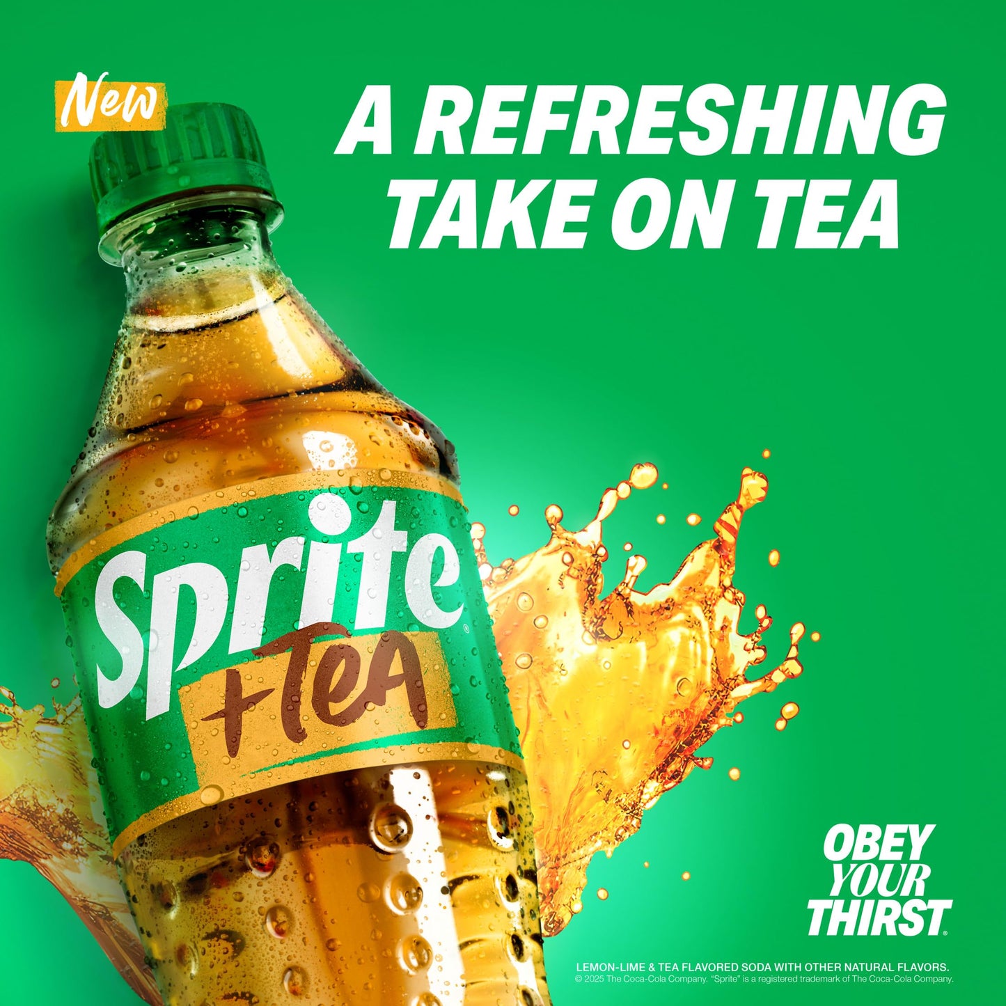 Sprite + Tea  Lemon-Lime and Tea Flavored Soda   12 fl oz  12 pack