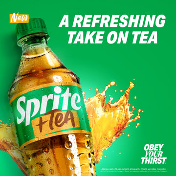 Sprite + Tea  Lemon-Lime and Tea Flavored Soda   12 fl oz  12 pack