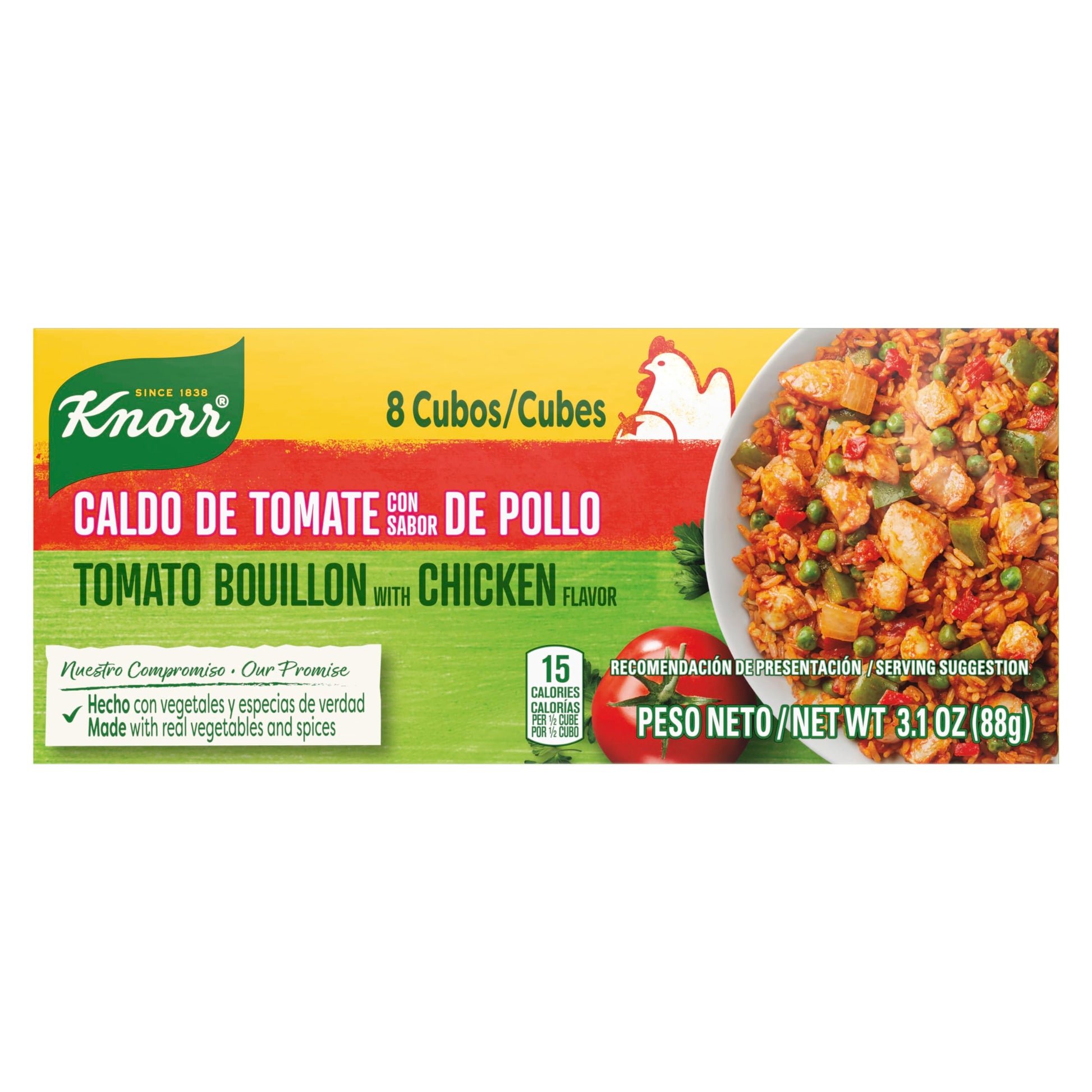 Knorr Savoury Sauce Tomato Chicken 8 count, 3.1 oz