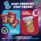 Cosmic Freeze Rock Starz Dried Candy, Crunchy Dry Candy For Mix-In Snacks Dried, Gluten-Free, Made In Usa, 2.4 Oz, 3-Pack