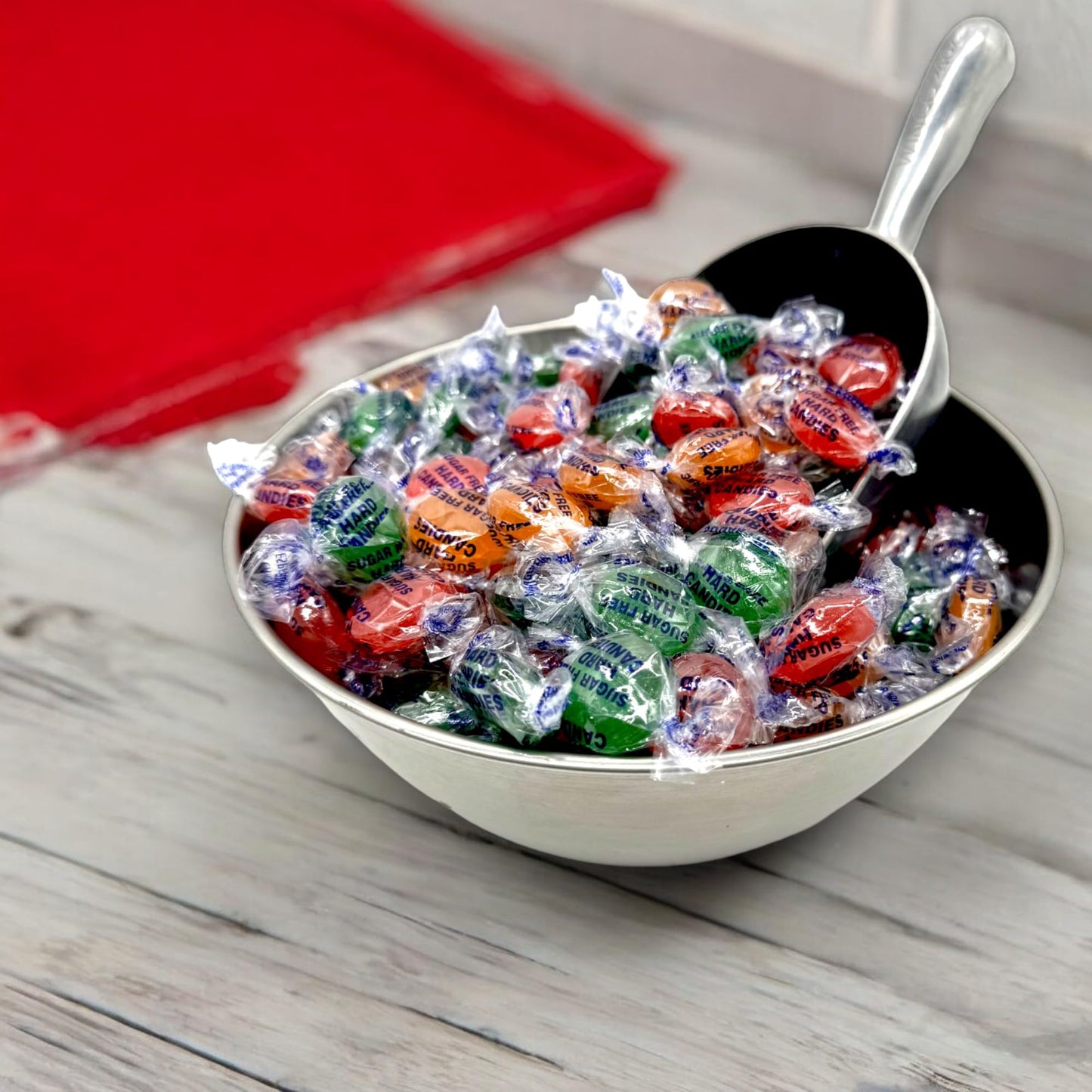 Arcor Sugar Free Assorted Fruit Flavors Gourmet Hard Candy-Keto Friendly- Premium Quality 1.5 Lbs, Delicious Taste Individually