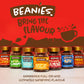 Beanies Flavour Instant Coffee -Nutty Hazelnut Instant Flavored Coffee - Bold & Adventurous Full-On Flavor - An Indulgent Sugar