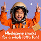Get'Ems! From Gerber, Snacks For Kids, Maple Space Crackers Snacks For Kids, Made With Real Veggies & Fruits, Iron & Vitamin E -