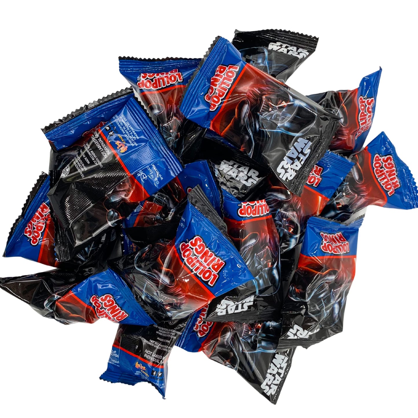 Star Wars Candy Lollipop Rings Individually Wrapped Birthday Party Favors Candy For Party Bags 18 Count