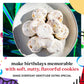 Davids Cookies Happy Birthday Gift Sampler Tin – Crunchy Gourmet Cookies – Bakery Snack Gift For Birthdays, Celebrations And Special Occasions – Buter Pecan