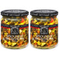 Spicy Olive Bruschetta - Kalamata Sandwich Spread with Peppers and Olive Oil for Muffuletta, Sandwiches, Dips, Crackers, Salads,