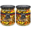 Spicy Olive Bruschetta - Kalamata Sandwich Spread with Peppers and Olive Oil for Muffuletta, Sandwiches, Dips, Crackers, Salads,