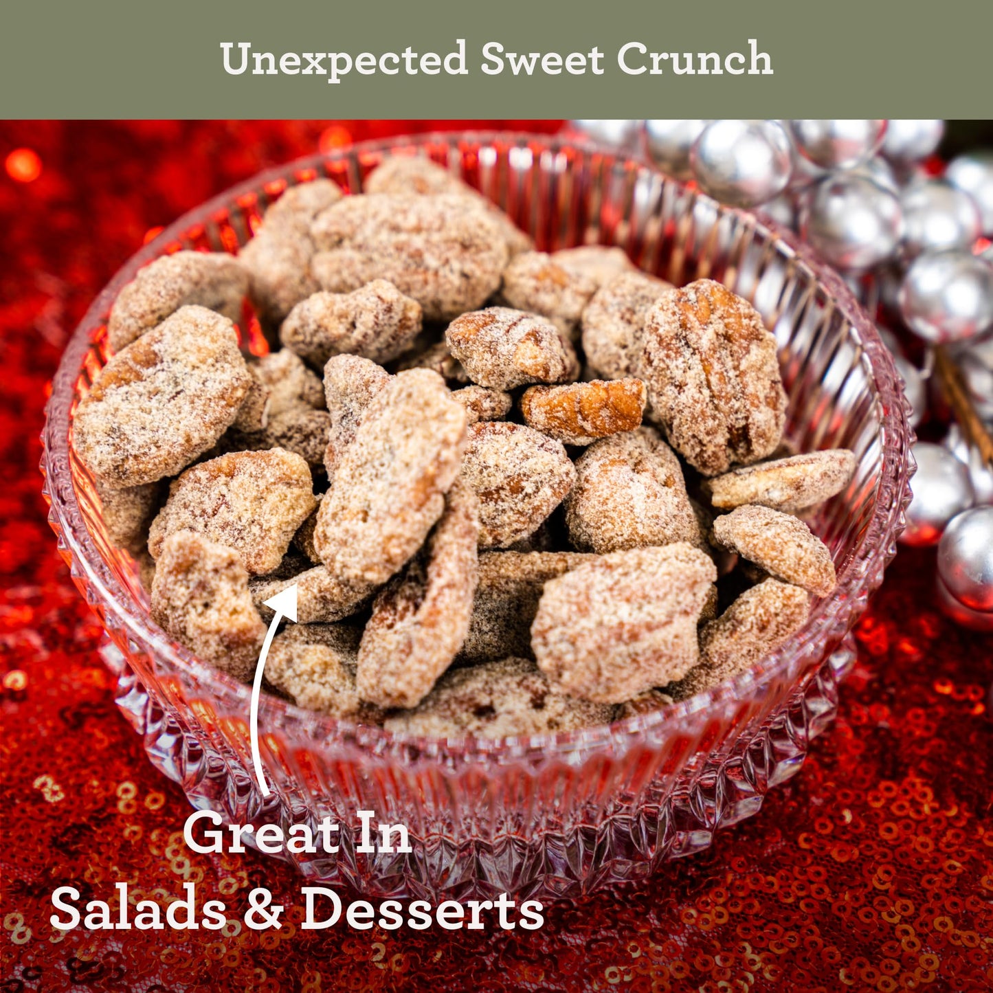 HUDSON PECAN COMPANY: Praline Roasted Georgia Pecans | Candied Gourmet Delight, Irresistible Southern Sweetness (Perfect for Sna