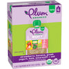 Plum Organics Mighty 4 Organic Toddler Food - Strawberry, Banana, Greek Yogurt, Kale, Amaranth, And Oat - 4 Oz Pouch (Pack Of 4)