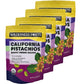Wilderness Poets, Organic Pistachios - Bright Green Pistachio Nut Halves, No Salt, Grown In California - 5 Pound (Pack Of 4)