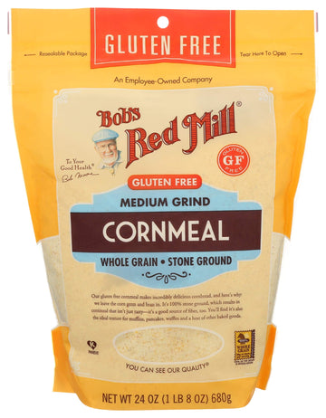 Bob'S Red Mill Gluten Free Cornmeal, 24 Oz
