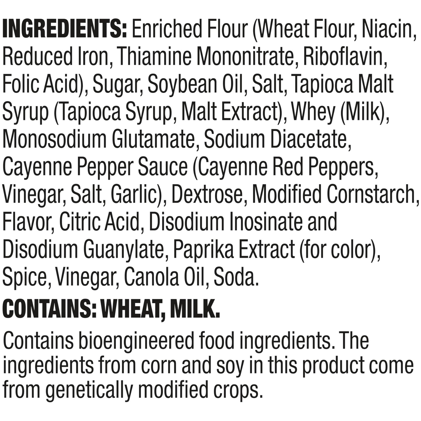Snack Factory Buffalo Wing Pretzel Crisps, Non-GMO, 7.2 OZ Resealable Bag