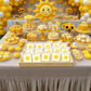 Sun Cookies Beach Party Pool Favors Individually Wrapped Sun Them | 24 Pack Bulk For Kids Birthday Party Sugar Cookie