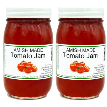 Amish Tomato Jam - Two 18 Oz Jars