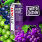 LIFEAID FITAID Energy Drink, G  AÇAI, 200mg Caffeine, Keto, 12 Fl Oz, Pack of 12, Vegan & Gluten-Free