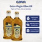 Extra Virgin Olive Oil By Goya, Cold Pressed, Evoo Extra Virgin Olive Oil For Cooking, Polyphenol Rich Olive Oil, 17 Fl Oz. Bottle (Pack Of 2)