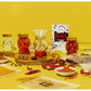 The Good Hurt Fuego by Thoughtfully, DIY Hot Sauce Set, Hot Sauce Making Kit Includes 4 Skull Shaped Reusable Glass Jars, 2 Funn