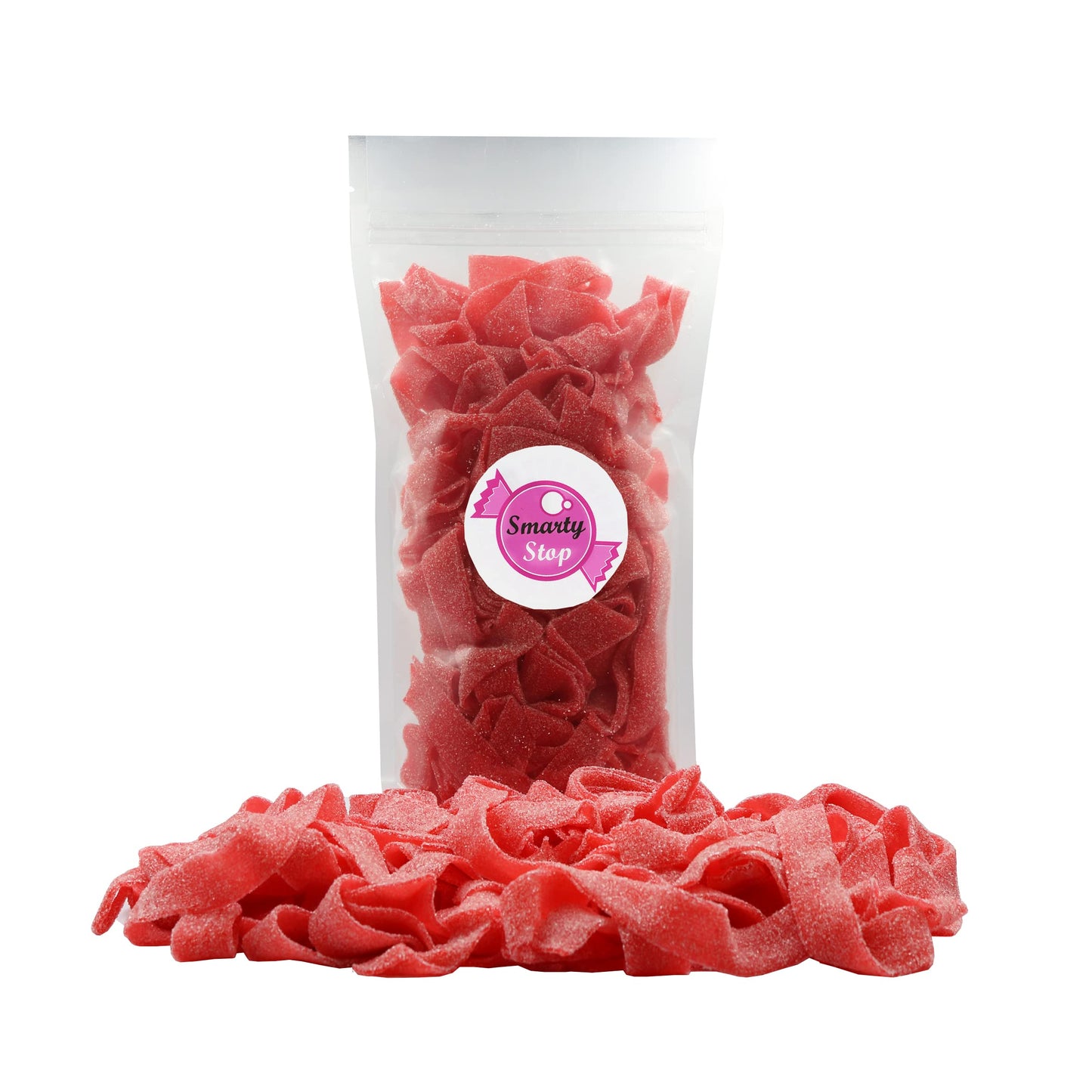Smarty Stop All Flavor Sour Candy Belts (Strawberry, 1 Pound (Pack Of 1))