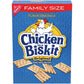 Chicken in a Biskit Original Baked Snack Crackers, Lunch Snacks, Family Size, 12 oz