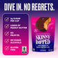 Skinnydipped Dark Chocolate Peanut Butter Cups, 2G Sugar Per Cup, Keto Friendly, No Palm Oil, Gluten Free, 3.2Oz, 4 Pack (24 Cup