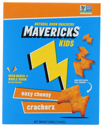 Mavericks Eazy Cheesy Crackers, 7.04 Oz