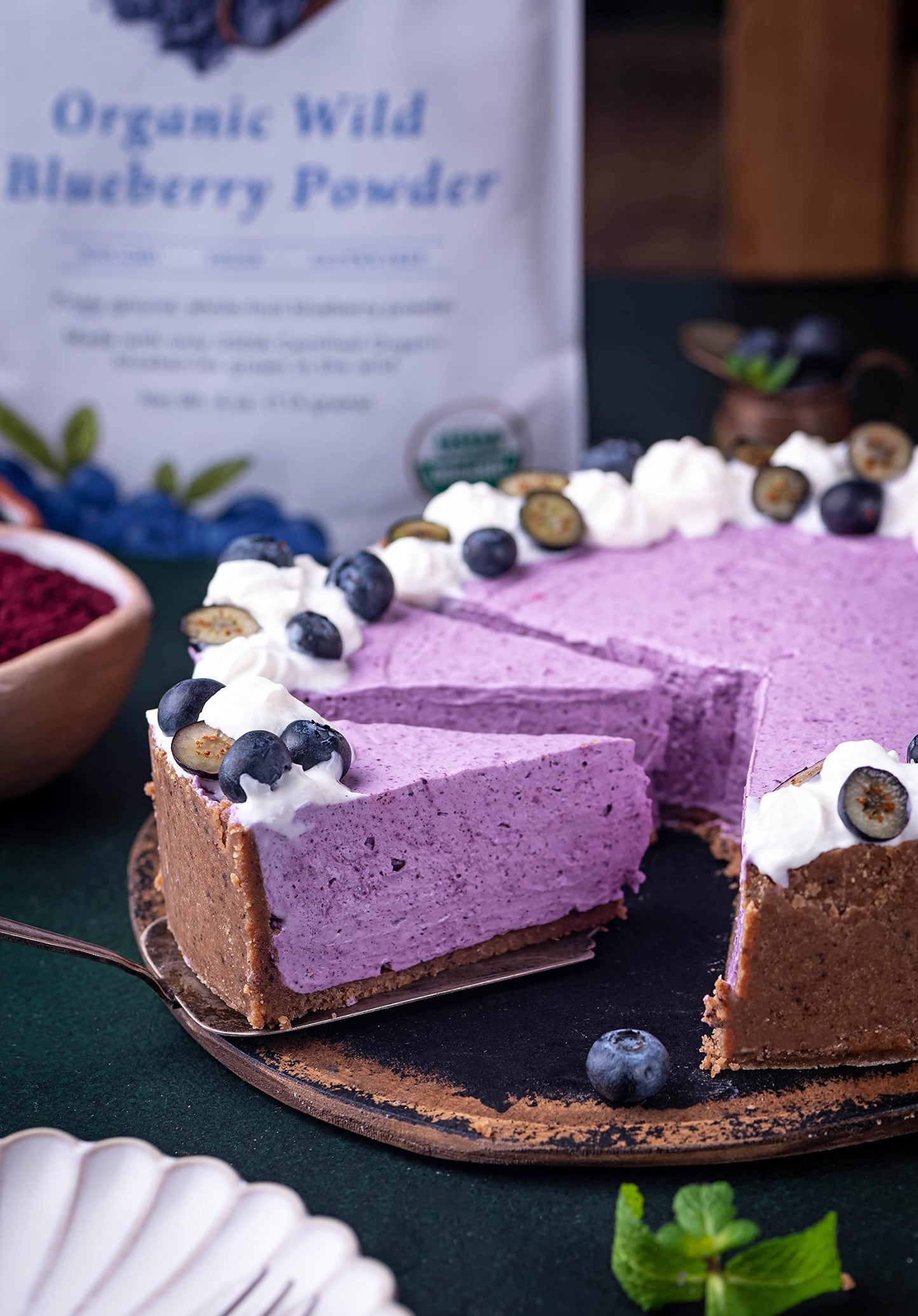 Ancient Choice - Wild Blueberry Powder (4 ounces) | USDA Organic | Freeze Dried | Non-GMO | Sourced From Pristine Countryside |