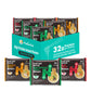 Hethstia High-Protein Instant Ramen Variety Pack (Chicken, Beef, Pork Tonkotsu), 6 Pack Non-Fried Ramen Broth, 31g Plant-Based P