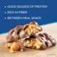 Atkins Caramel Chocolate Nut Roll Snack Bar, Protein Snack, High In Fiber, 2G Sugar, 16 Count
