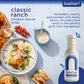 SideDish Classic Ranch Dressing - Dairy Free, Gluten Free, Sugar Free - 8 Fl Oz (Pack of 3)