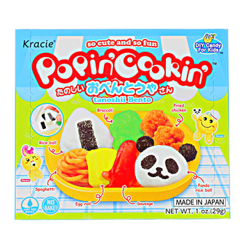 Kracie Popin' Cookin' Diy Candy Bento Kit, No Bake, 1 Ounce (Pack Of 1)