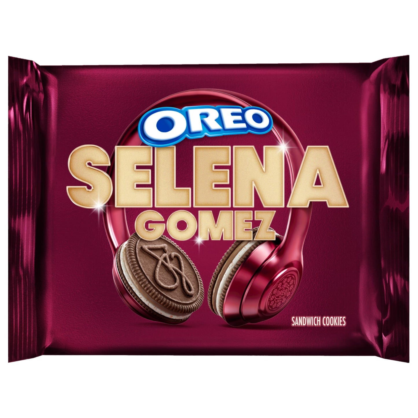Selena Gomez OREO Cookies  Chocolate and Cinnamon Creme  Limited Edition  10.68 oz