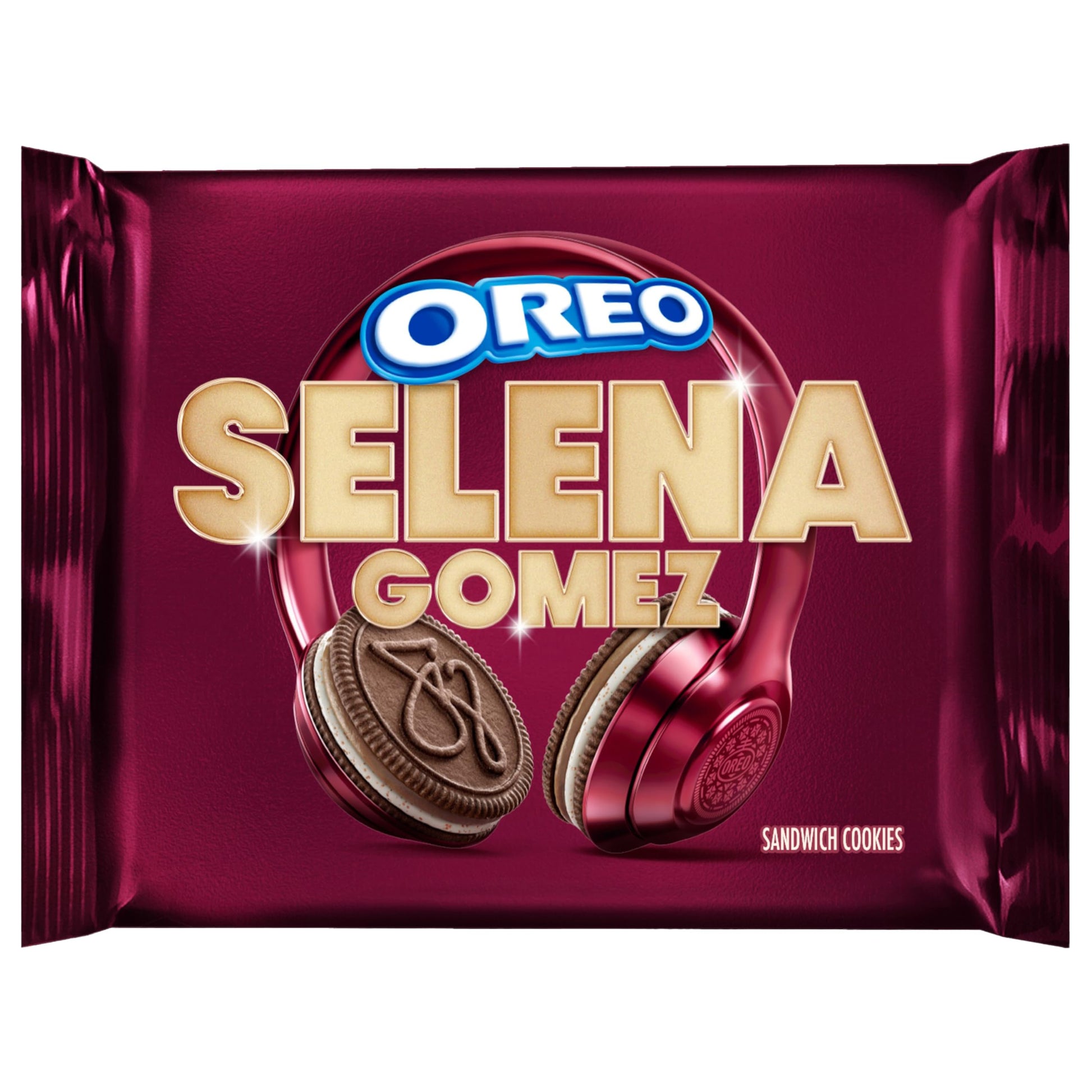 Selena Gomez OREO Cookies  Chocolate and Cinnamon Creme  Limited Edition  10.68 oz