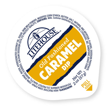 Litehouse Old-Fashioned Caramel Dip - Caramel Dipping Cups, Caramel Snack Dip, Caramel Apple Dip, Gluten-Free, Vegetarian, Made