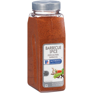 McCormick Culinary Barbecue Spice Dry Rub Seasoning Blend, 18 oz - Perfect for Ribs, Chicken, Pork, Brown