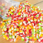 Freeze Dried Candy Gourmet Crunch Candies 36oz 3 of 12 oz Bag Pouch Assorted Cherry Strawberry Lemon Lime Orange Original Rainbo