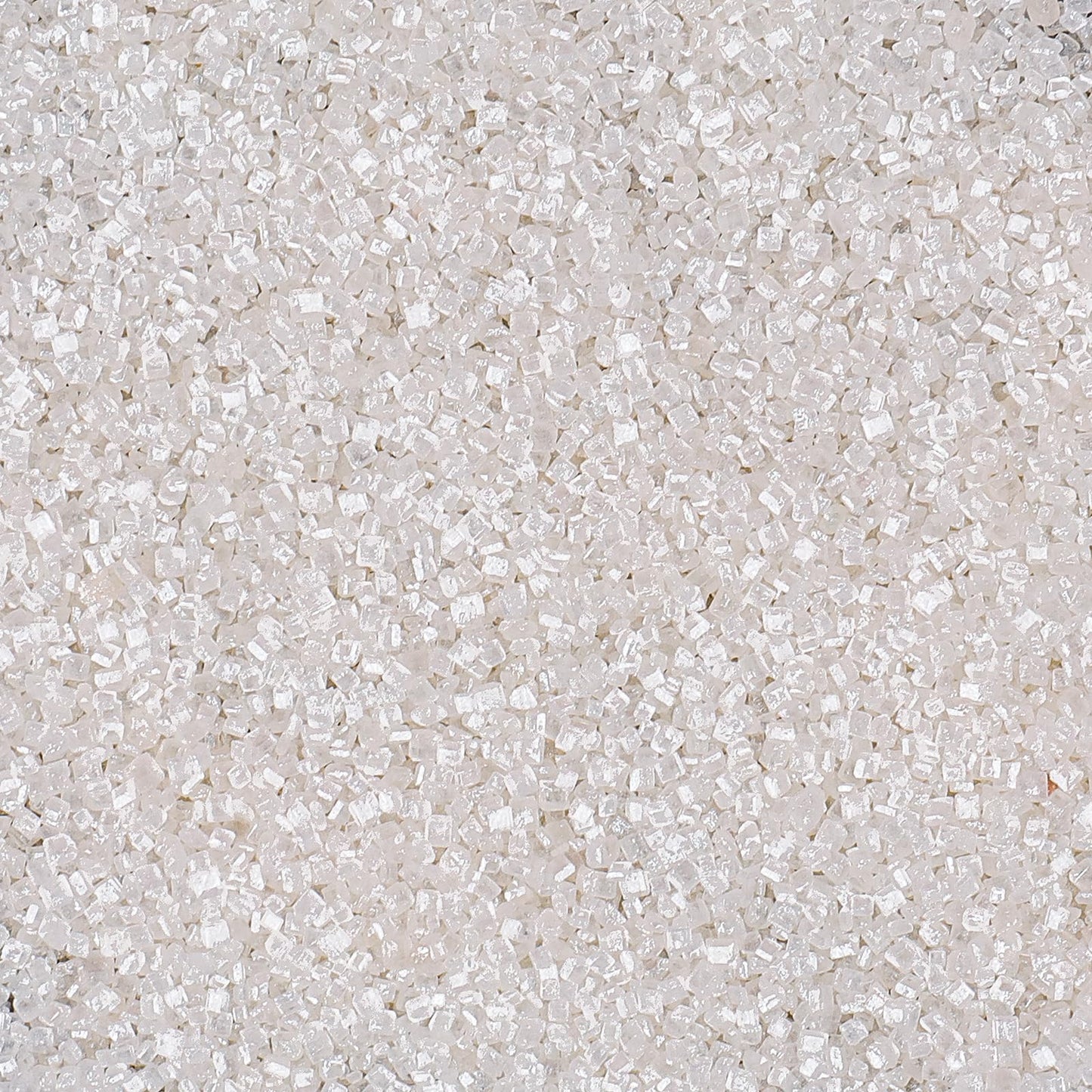 Sprinkles For Cake Decorating  Sanding Crystal Sugar 120G/4.23Oz  Cupcake  Cookie And Donuts Toppings  Wedding  Birthday Party Supplies (White)